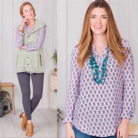Matilda Jane Lavender Blouse - Picture 1 of 5